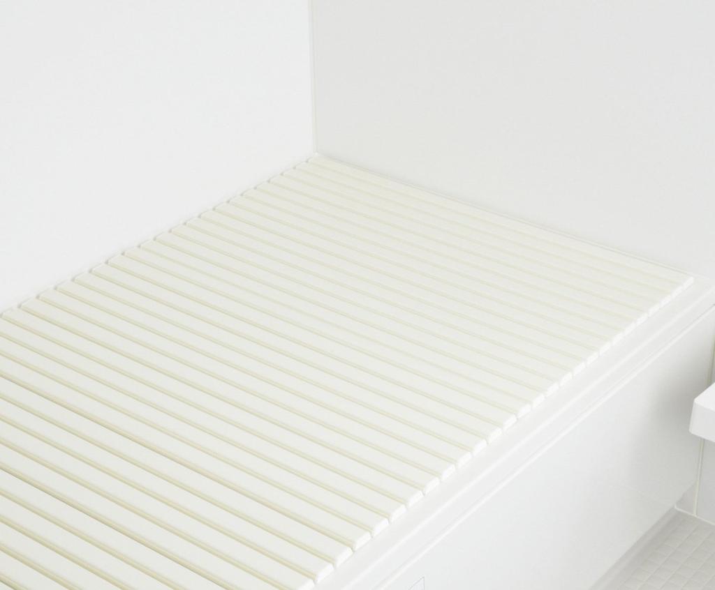 Gaona Kore Camo Shutter Bath Lid Replacement Width 75 x Length 180cm (Compact, Lightweight, Ivory) GA-FR011