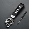 Car Carbon Fiber Style Keychain Microfiber Leather Key Chain For KIA K5 K9 Sorento Ceed Sportage Carnival Stinger Forte Niro EV6 rtzup33