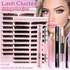 Cross-Border Eyelash Extension Kit: 7mm-16mm Clustered Lashes for a Dense Style
