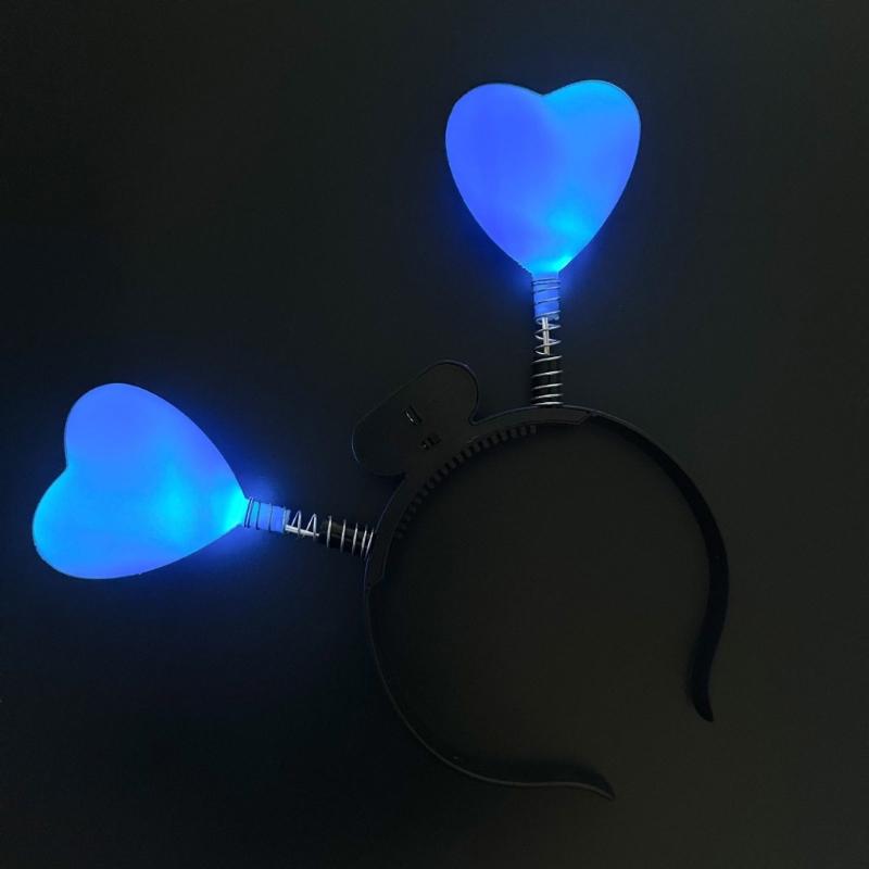 Eye Catching Heart Headbands Elegant Women Headwear Daily Dating Hair Band for Parties and Celebrations