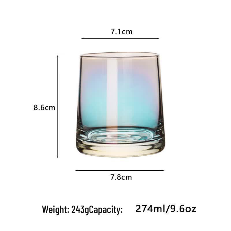 Dian Dazzling Trapezoidal Glass Tumblers (Set of 2)