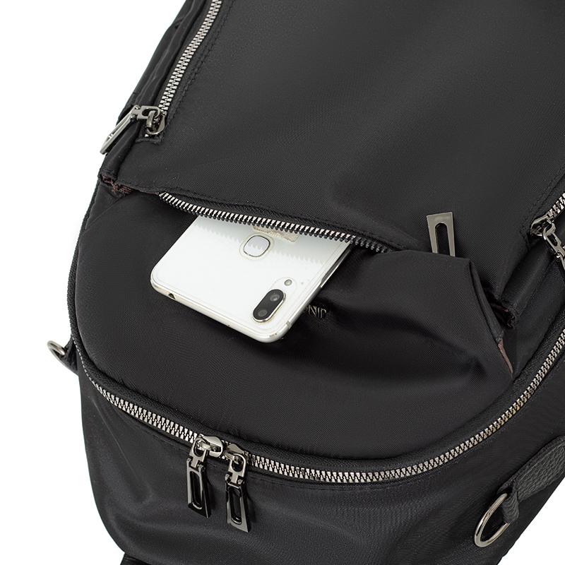 Nylon Backpack Women's Commuter Dual-Purpose Shoulder Bag Large Capacity Travel Backpack