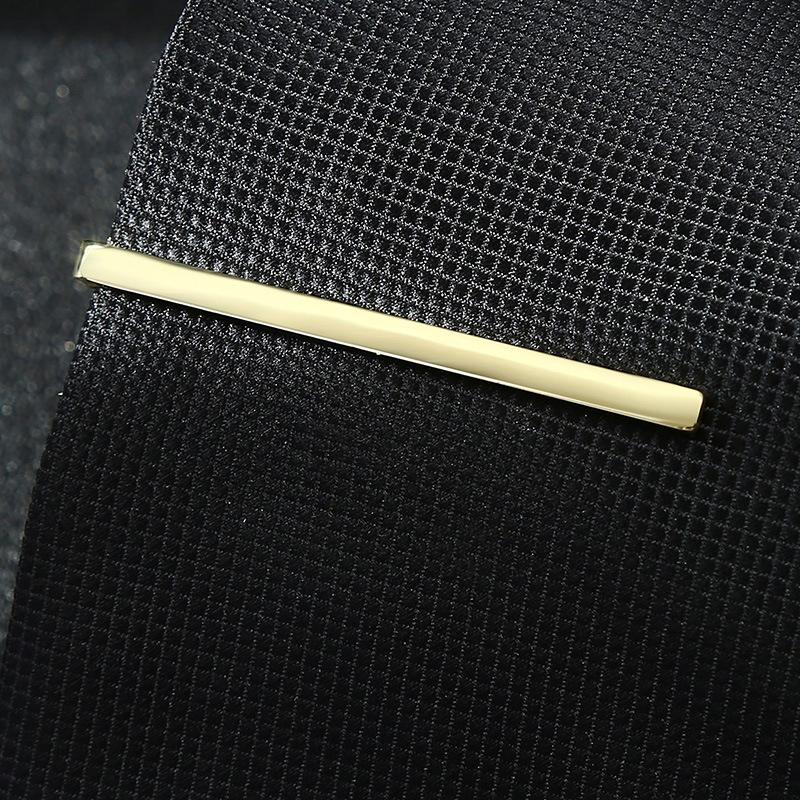 Simple  Tie Clips Men'S Metal Necktie Daily Business Wedding Ceremony Tie Clip Pin Men Party Jewelry Accessories Gift