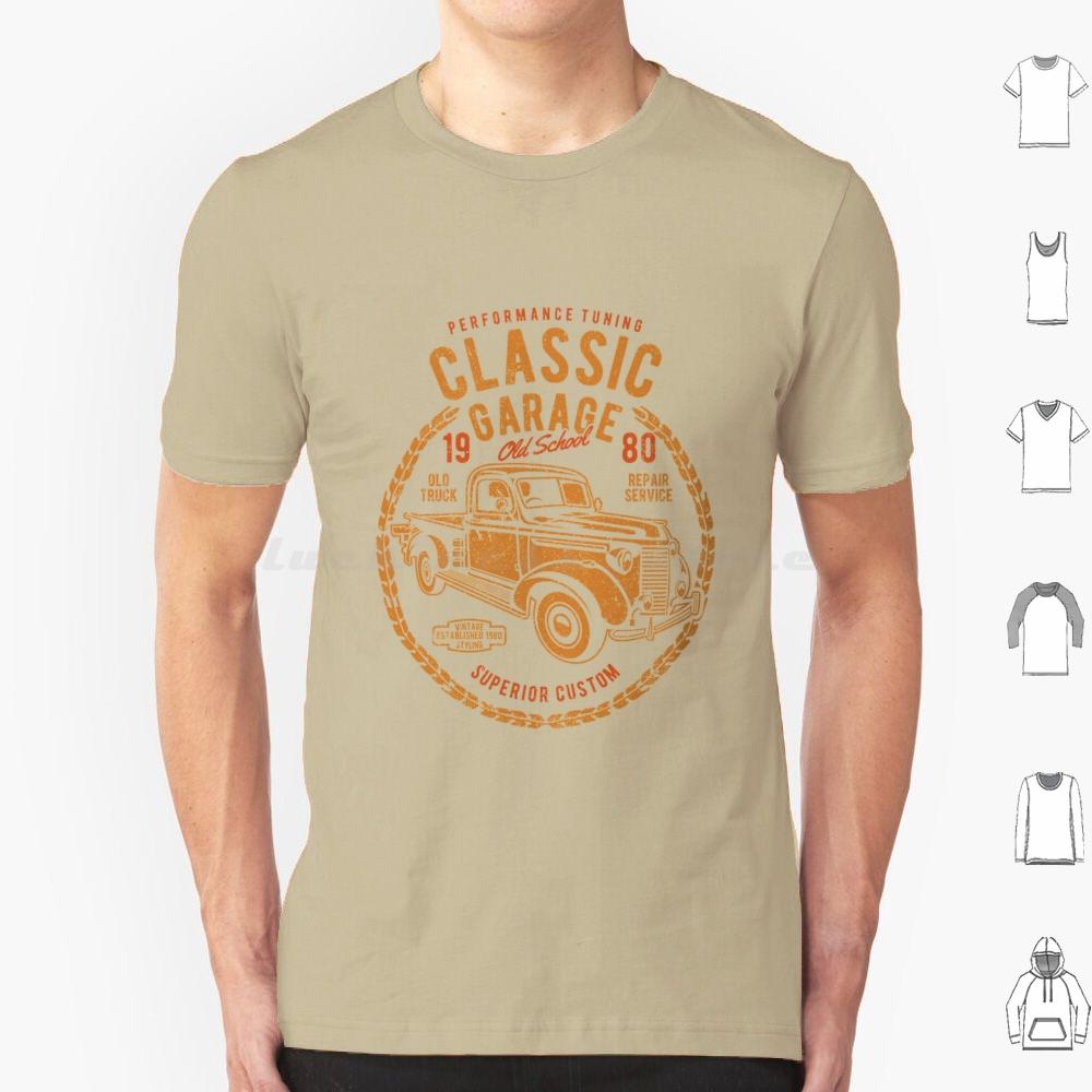 Classic Garage T Shirt Big Size 100 Cotton Classic Garage Highway Man Truck Car Rider Tv Show 1980 Usa American Geek Hero