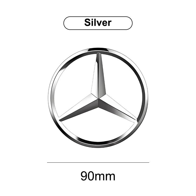 3D Car Front Hood Emblem Bonnet Sticker Rear Trunk Badge Decal For Mercedes Benz AMG E S C A B Class GLE GLS CLA CLE GLC CLS GLA BJ1