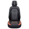 Ice Silk +PU Car Seat Cover Universal Seat Protection Cushion For Prado 120 Kia Rio 4 Mitsubishi Lancer Skoda Octavia 2 MG HS