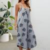 BITCED Abiti Casual Senza Maniche con Scollo a V per Estate e Primavera