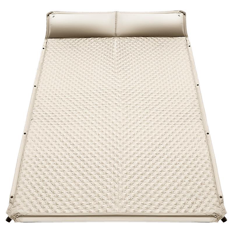 Self-Inflating Camping Sleeping Pad: Moisture-Proof, Thick, Portable, Dual-Use Mat