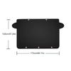 Magnetic Car Windshield Snow Cover Coated Silver Cloth Waterproof Snow Protection Foldable Shade Guard Winter Car Cover
