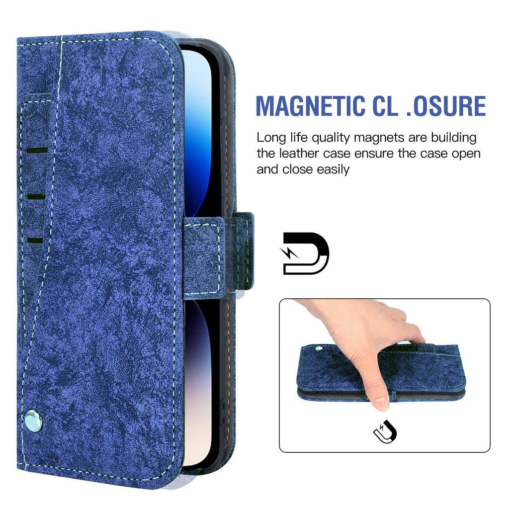For Xiaomi 15 Pro Case Water-ink Painting Wallet PU Leathe Phone Cover with Rotating Card Slots