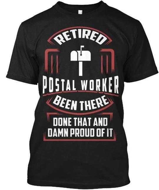 Retired Postal Worker T shirt Made in the USA Size S to 5XL XL