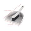 2Pcs Mini Hand Brush & Dustpan Set Soft Anti-Static Bristle Cleaning Tool for Laptop Keyboard Desktop