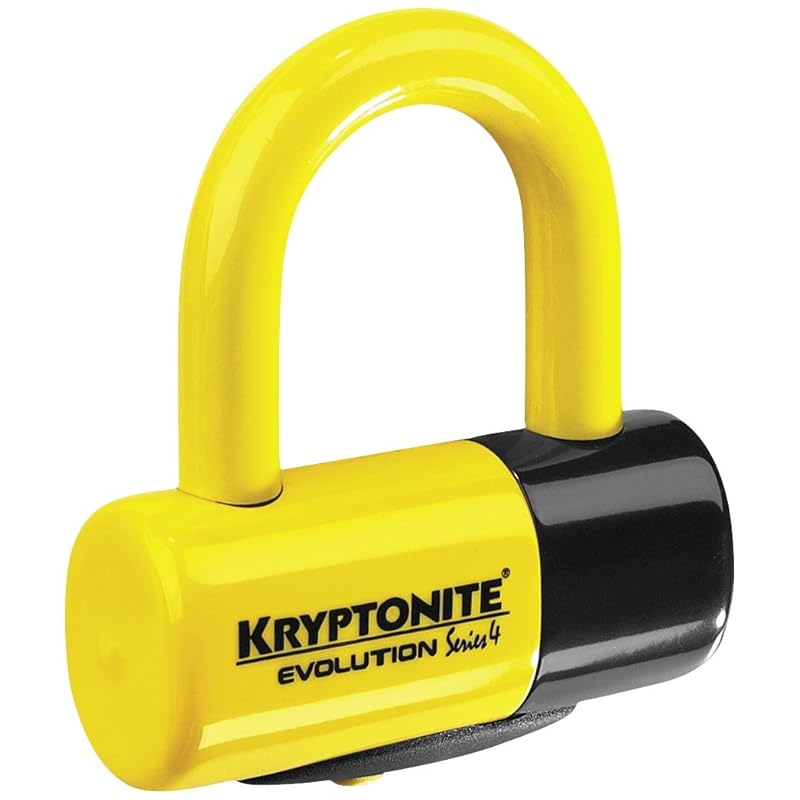 

KRYPTONITE ( kryptonite ) rock NEW YORK LOCK [ new york series ] EV4 disc lock yellow spare key system With theft consolation money 999614