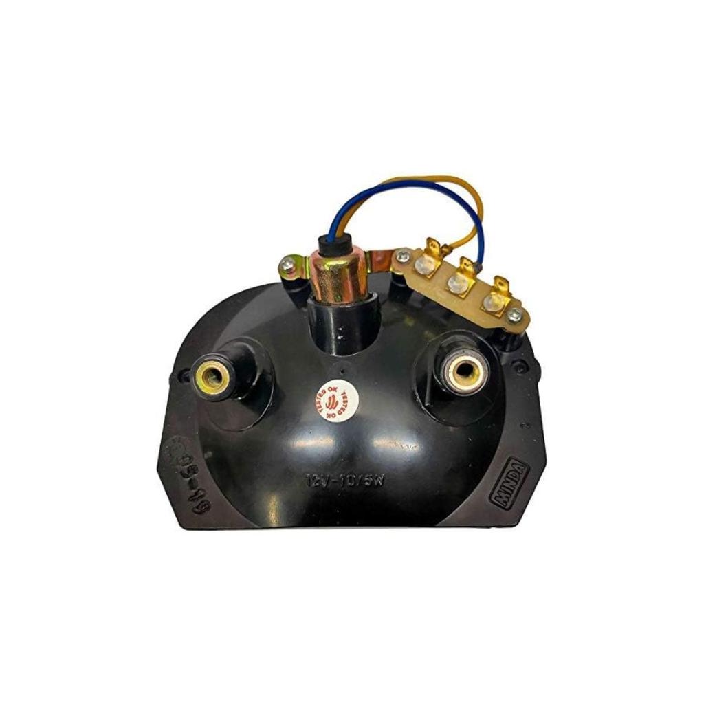 APSMOTIV Vintage Tail Light for Number Plate Light for Bajaj CHETAK, 4 Stroke and Classic Retro, Classic, Antique Tail Lights with Number Plate