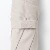 MUJI Faltbarer Sonnenschirm Unisex 60cm Rippenlänge Regenschirm für Erwachsene, DEA53A5A, Elfenbein,