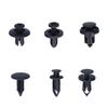 190pcs Auto Fasteners Clips 6 Size Mixed Push Rivets for Car Body Fender Hood Dash Panel