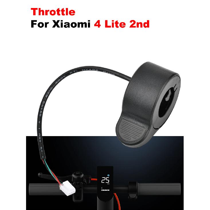 Accelerator Throttle for Xiaomi 4 Lite 2nd Gen Electric Scooter Thumb Speed Controller Right Hand Electronic Button Parts Throttles 2