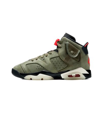 Air Jordan 6 Retro X Travis Scott Mid Olive Jordan 6 AJ6 TS CN1085-200