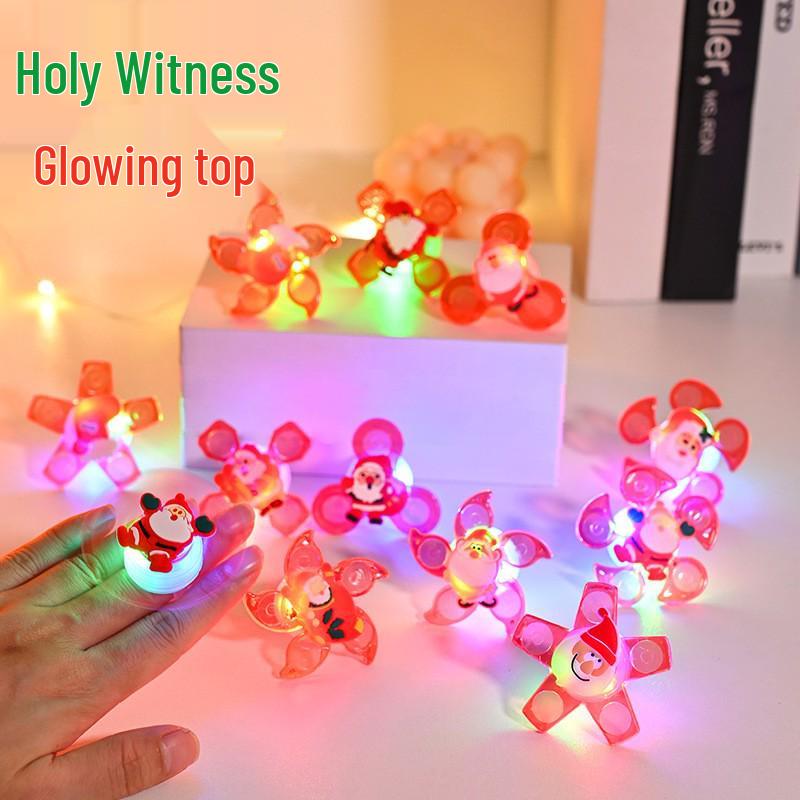 Детский вращающийся Хэллоуинский фонарик-кольцо с украшением-тыквой