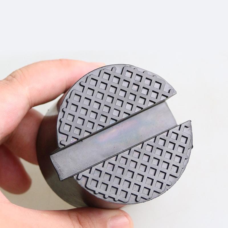 Bloco de Elevação Universal de Borracha Para Vários Modelos de Macacos Garante Segurança e Evita Arranhões na Carroceria Durante a Elevação Pacote com 2