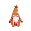 1 Stück Weihnachten Plüsch Strick Gesichtsloser Gnom Weihnachtsmann Rudolph Für Zuhause Geschenke Ornamente Männlich