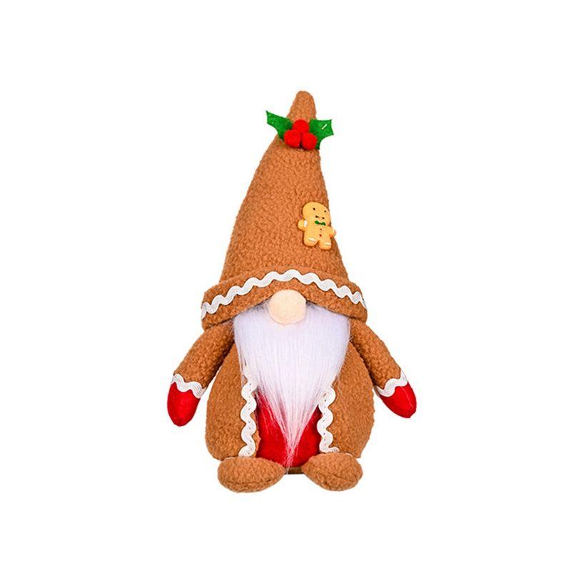 

1PCS Christmas Plush Knitting Faceless Gnome Santa Rudolph For Home Gifts Ornaments Male