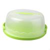 Cake Carrier Keeper Stand Fits 10 Inch Holds Pies Transport Two Secure Side Closures