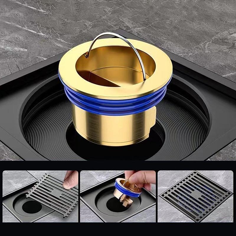 High Quality Floor Drain Core Floor Shower Drain Stopper Insectproof Anti-Odor Deodorization Toilet Kitchen Bathroom Toiletsewer