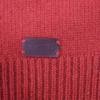 Chanel Red 00A P16084V00791 Cashmere High Neck Knit Tops 38 RedUsed