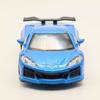Model Alloy Chevrolet Corvette Z06 Sports Car Toy With Opening Doors For Kids