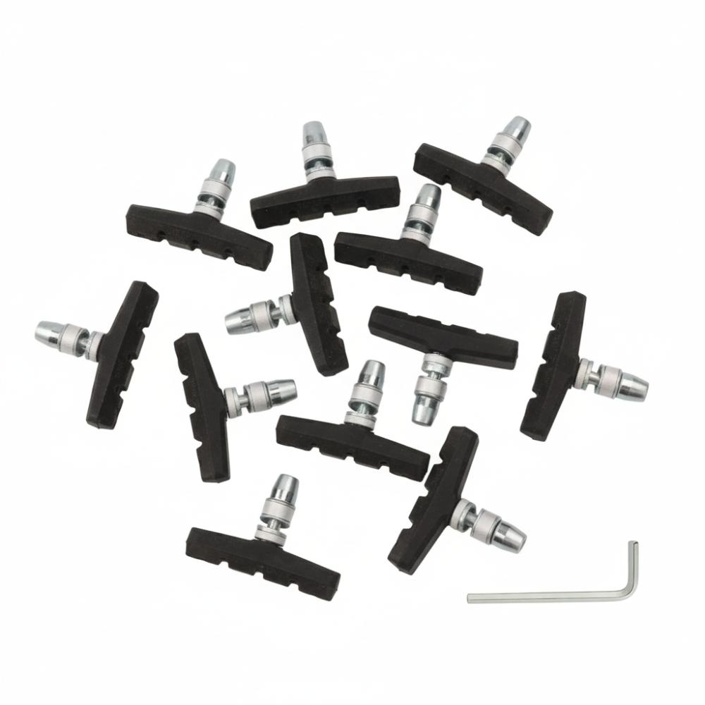 70mm Bike Brake Pads Noiseless Mountain Bike V Brake Pads Bicycle Brake Pads  Bike Maintenance 70mm