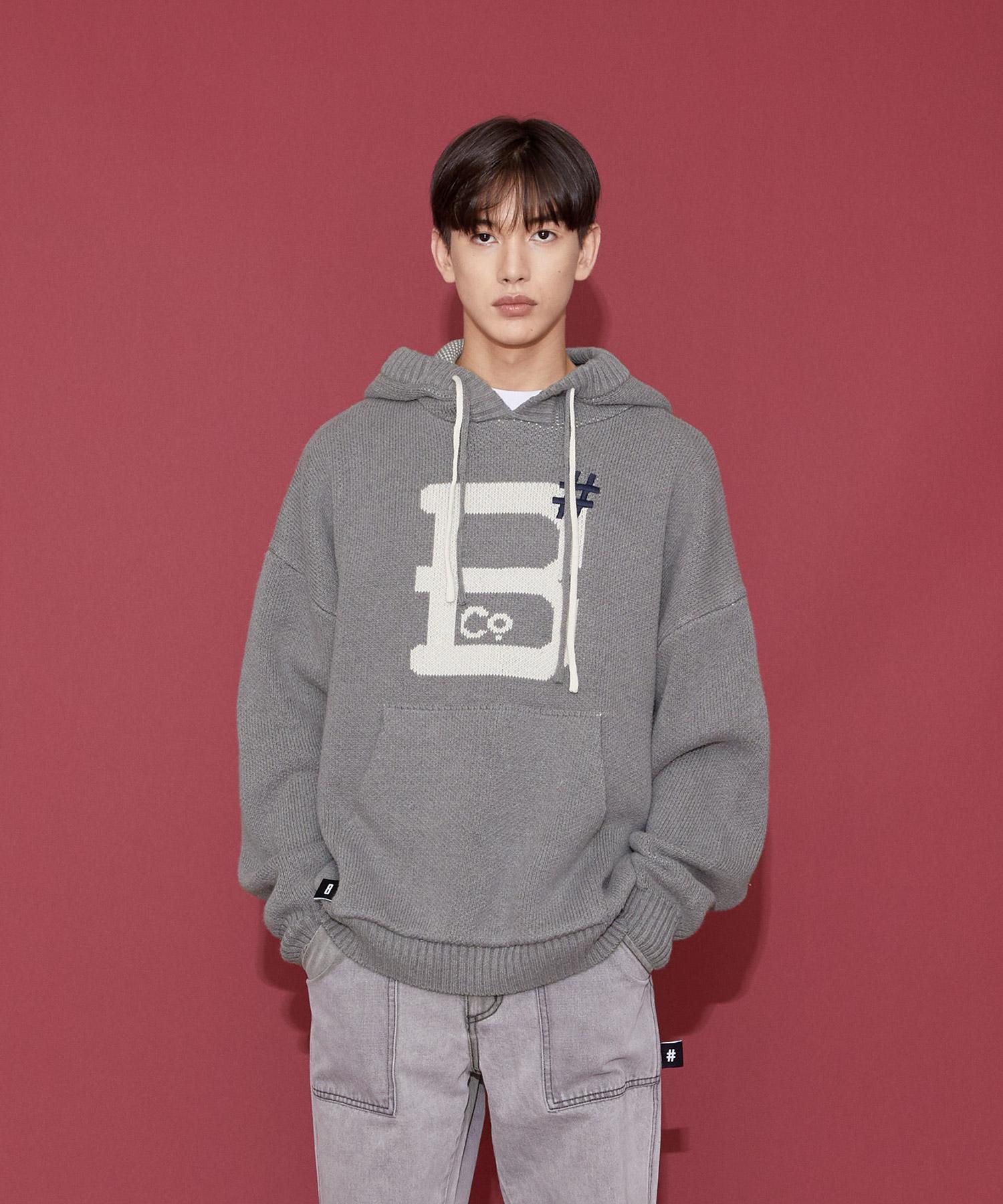 Vintril New York [Beentrill X Brooklyndenim] Oversized Knit (Gray) Xl