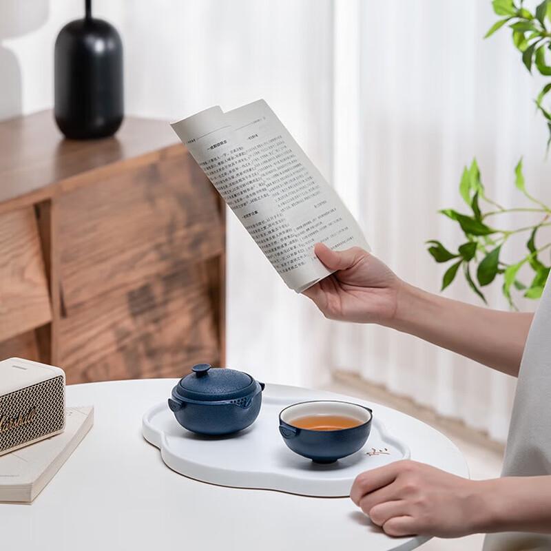 Edenus Portable Ceramic Travel Tea Set