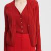 ELLASSAY Women's Elegant Faux Two-Piece Knit Cardigan