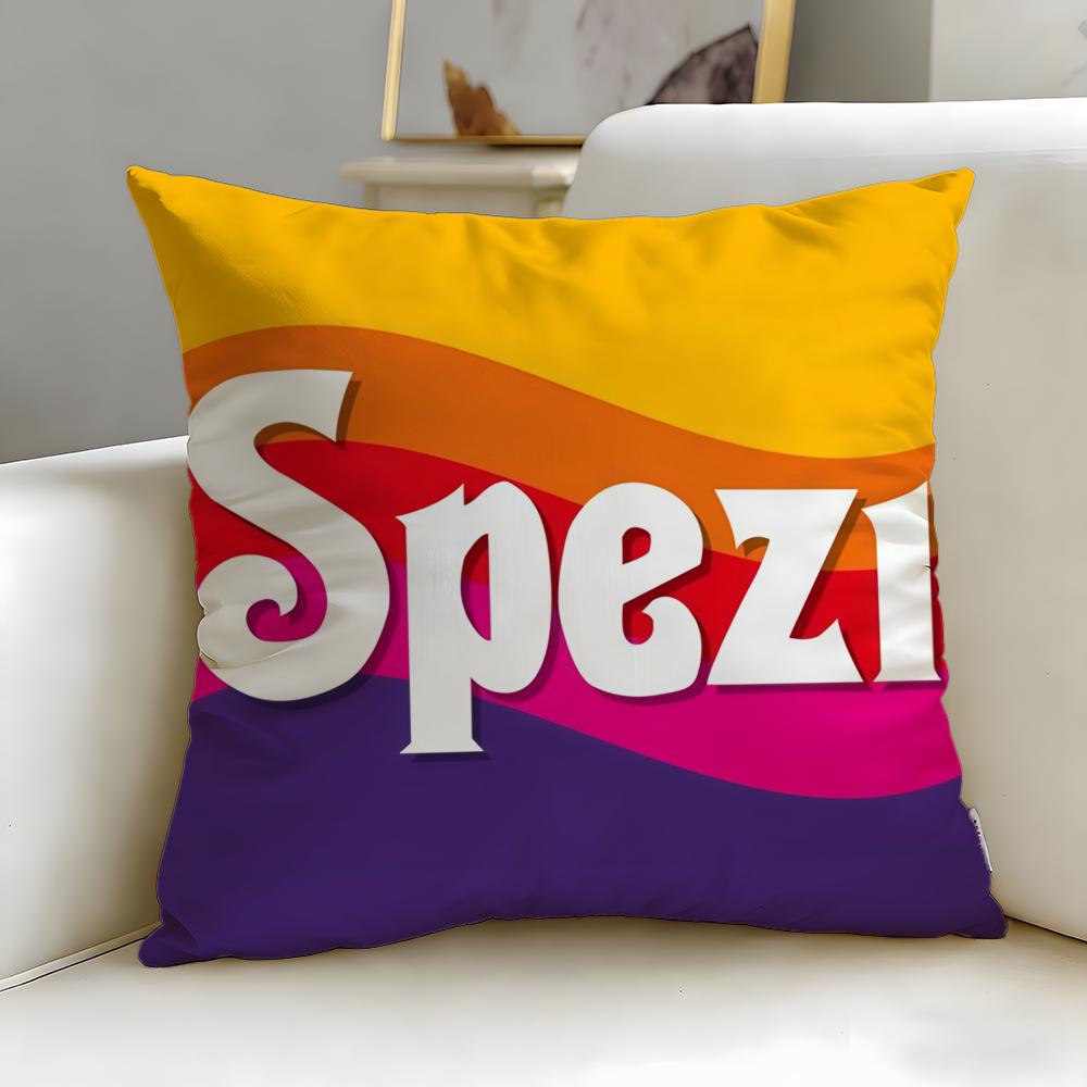 classic beverage brand Paulaner Spezi Cushion Cover Soft  EasyWash Pillow Case  Versatile for Couch Bed Travel and Office