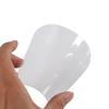 5/10Pcs Transparent Plastic Soft Spatula Cake Cream Scraper Fondant Pastry Plain Smooth Jagged Edge Spatula Cutter Baking Tool