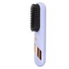 Rechargeable Wireless Comb for Curling & Straightening: Negative Ion Hair Care, Non-Damaging, Dual-Purpose, Portable & Cordless