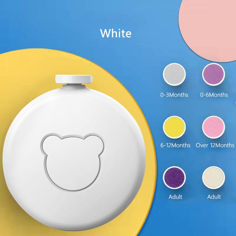 

Электрический детский триммер для ногтей, детский инструмент для полировки ногтей, детские маникюрные ножницы, детские машинки для стрижки ногтей, резак белый