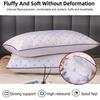 Pillows Antibacterial And Non-Deformed Cervical Spine Protection To Help Sleep For Home Use Soft And Comfortable Single Pillow