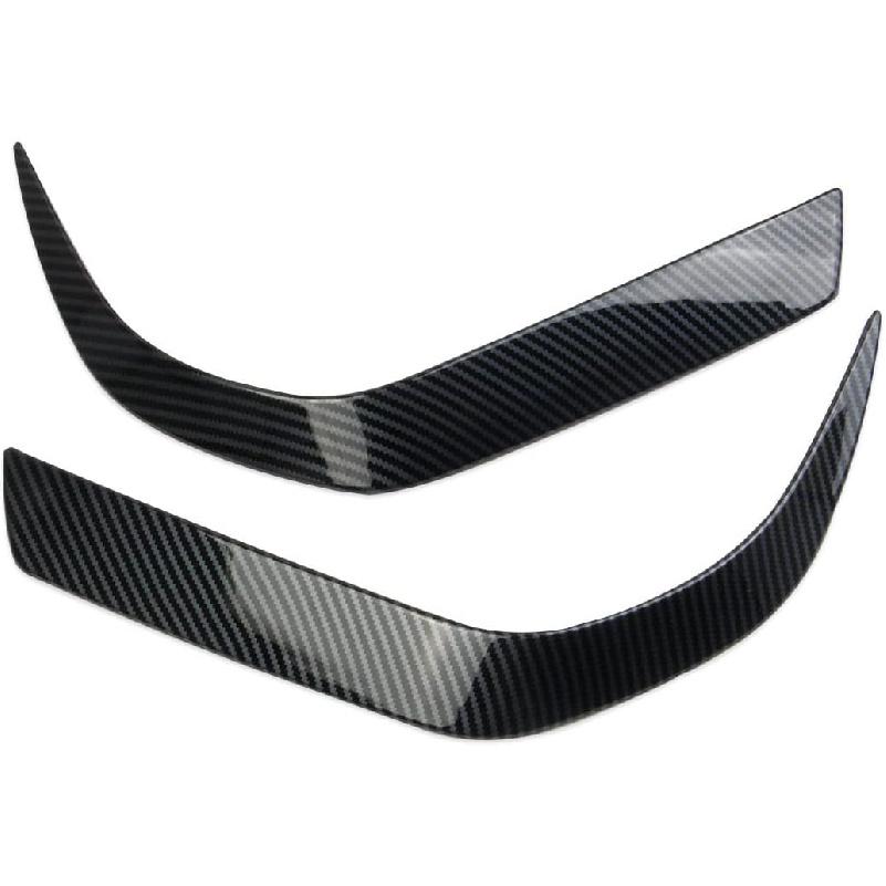 Carbon Fiber Exterior Body Trim Cover Accessories for Mitsubishi Outlander 2022-2026 (Headlight Trim)