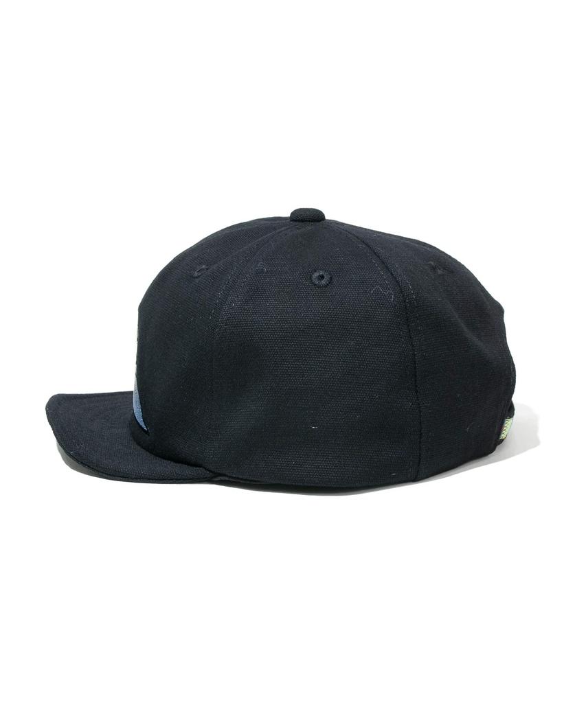 [go Slow Caravan] 342903 Canvas Short Visor Cap Black Free