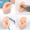 Realistic Silicone Ear Model Soft and Flexible Medical Students Practice