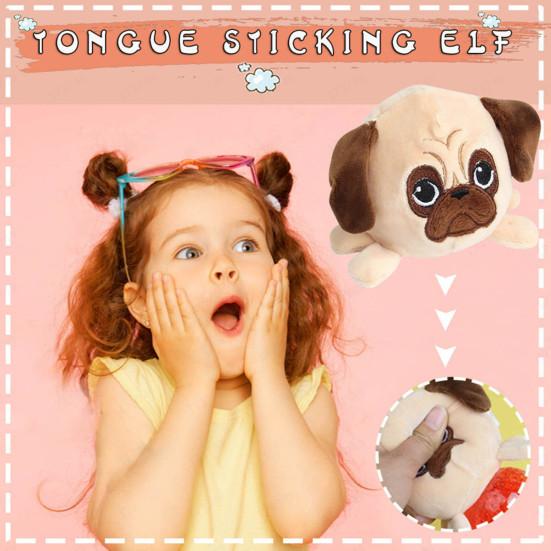 Dekompresjonsleke Ultramyk Antistress Morsom Plysj Søt Kjæledyr Stress Buster Leke for Kontor