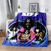 Rockband Kiss Band Decke Mode Flanell Flauschige Fleece Überwurfdecke Kinder und Erwachsene Geschenk Sofa Reise Camping