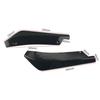 2pcs Universal Car Front Rear Car Bumper Strip Carbon Fiber Enveloping Anti-collision Spoiler Carbon Fiber Winglets