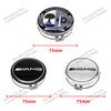 4pcs 56mm 60mm 75mm Car Wheel Center Logo Hub Cap For Mercedes Benz AMG Apple Tree W211 W205 W213 W203 C218 A207 CLA CLS E Class