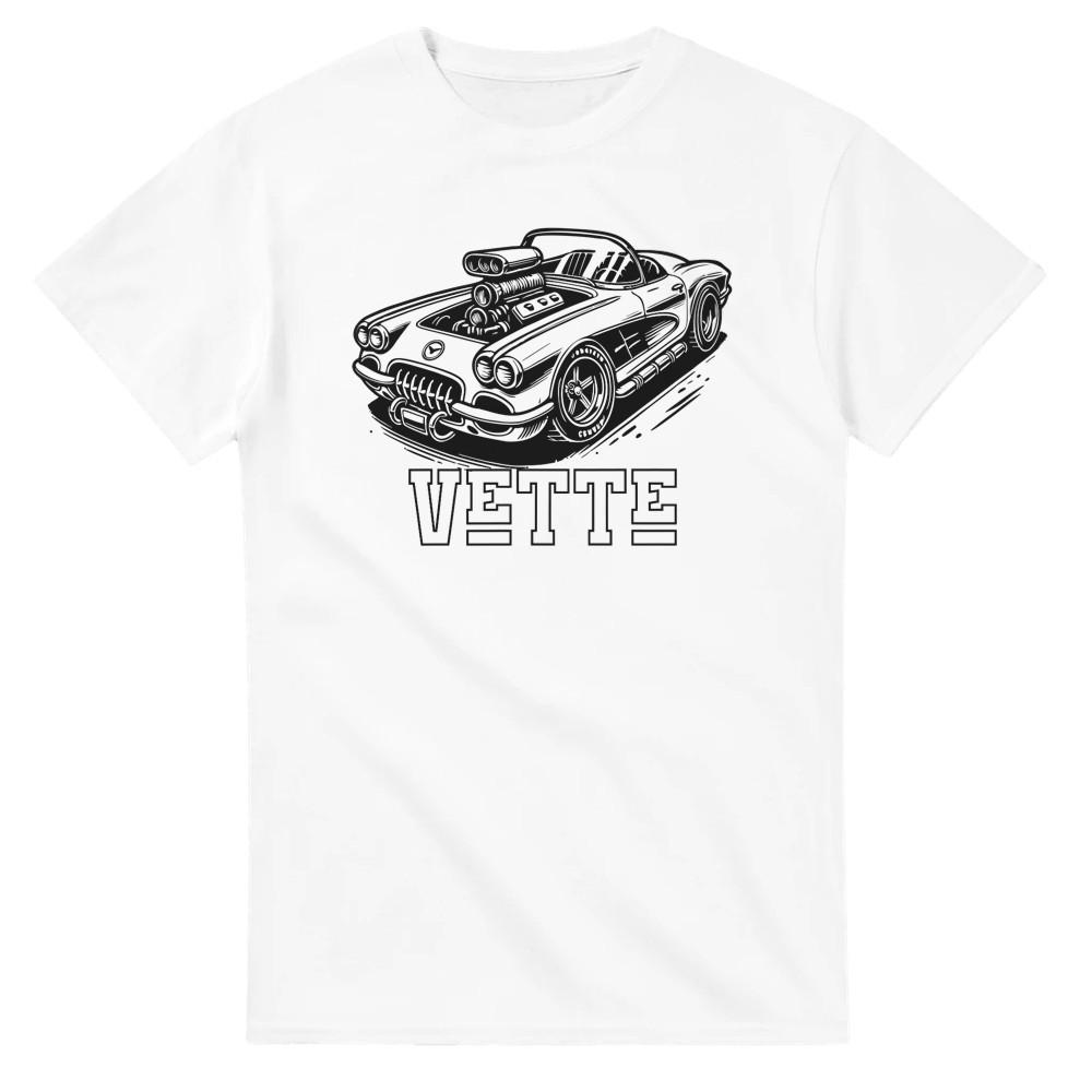 Classic Hot Rod Corvette T-Shirt S разноцветный