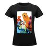 Bear In The Big Blue House T-Shirt Plus Size Tops Oversized Graphics Women Clothing