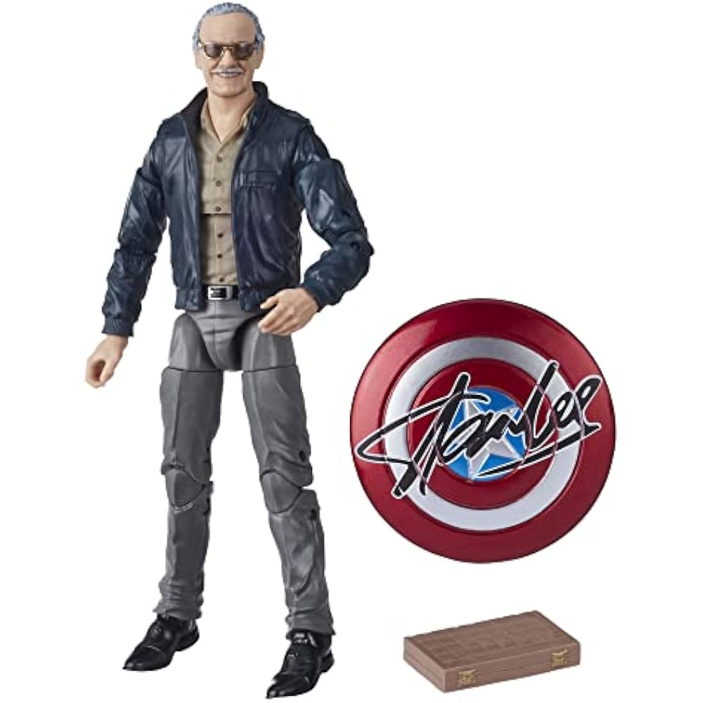 MARVEL Marvel Legends Series Stan Lee 6" Action Figure E9658 Genuine Avengers Cameo