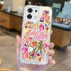 Lovely Sailors Moons Cartoon Phone Case for Redmi Note 13 12 11 10 9 ProPlus 13C 12C 10C 9C A2 A1 Hard Gradient Shockproof Cover